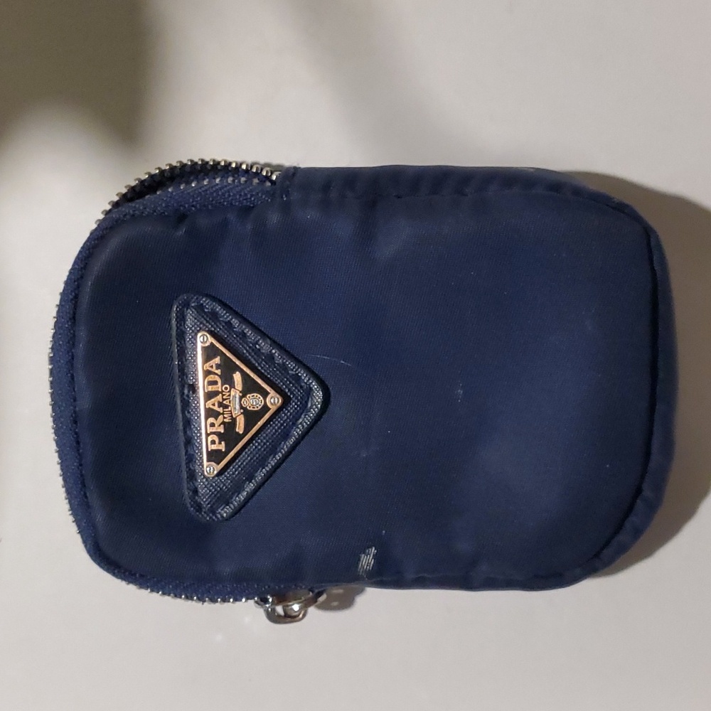 Prada  Re-edition 2005  Blue Mini Bag
